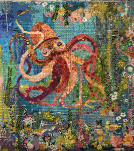 Octopus Garden Pattern, Fiberworks, Laura Heine Octopus Garden Pattern, Fiberworks, Laura Heine
