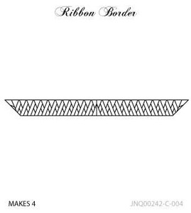 Quiltworx, Ribbon Border, JNQ00242C004 Quiltworx, Ribbon Border, JNQ00242C004