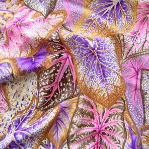 Caladiums * Pastel,  Kaffe Fassett, Philip Jacobs, per 1/2 yard Caladiums * Pastel,  Kaffe Fassett, Philip Jacobs, per 1/2 yard