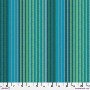 Caterpillar Stripe - Aqua Caterpillar Stripe - Aqua