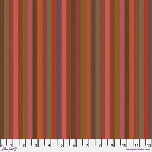 Narrow Stripe - Tomato 