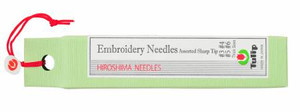 Tulip Needles - Embroidery Needles Assorted Sharp Tip Thick Sizes
