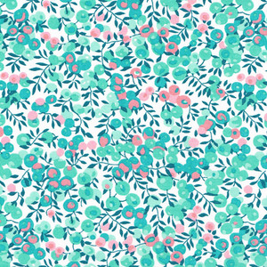 Liberty Tana Lawn Fabric, Wiltshire PepperMint X  per  1/2 yard Liberty Tana Lawn Fabric, Wiltshire PepperMint X  per  1/2 yard