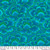 Tonal Floral - Turquoise, PWGP197, per 1/2 yard