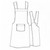 Tessuti Apron Pattern (One size) Paper Pattern