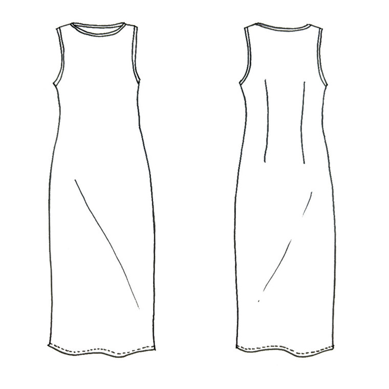 Alessi Bias Dress (6-16) Paper Pattern