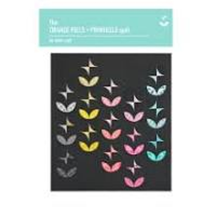 The Orange Peels + Pinwheels Quilt Pattern