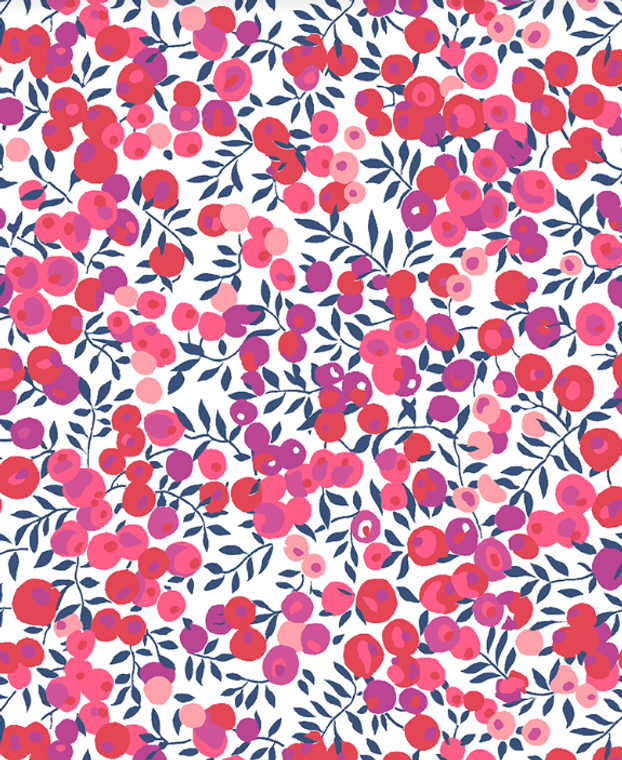 Liberty Tana Lawn, Wiltshire - Pink,  per 1/2 yard