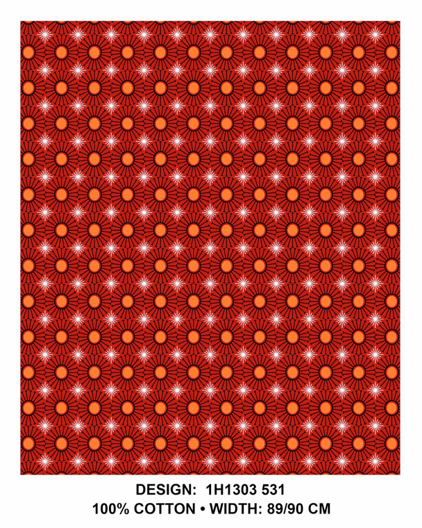 Red Sunny Tiles (New)