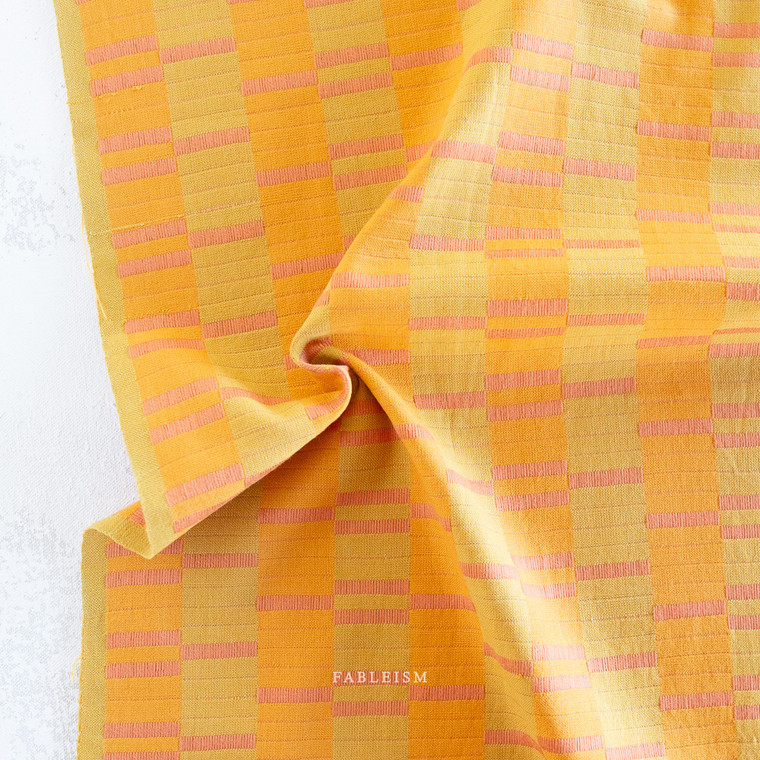 Southwest Stripe in Mango, LL-05-SWS-MANGO, per 1/2 yard
