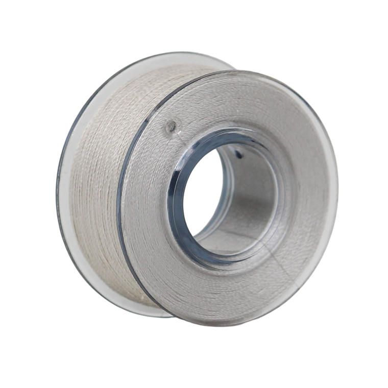 EFINA 60 wt Cotton Thread B Class Pre-Wound - EF01; Soft Grey