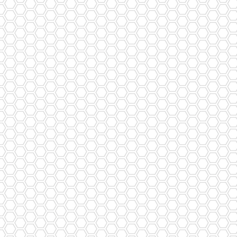 White on White - Honeycomb per 1/2 yard