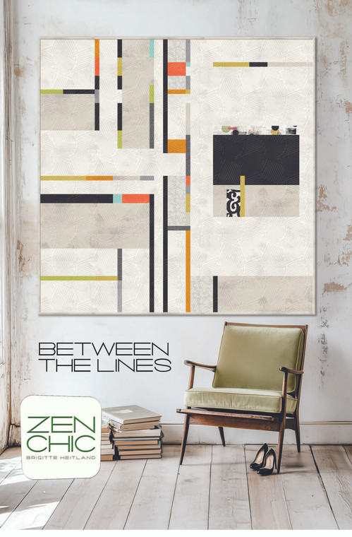 Between the Lines Quilt PDF pattern by Brigitte Heitland - Zen Chic