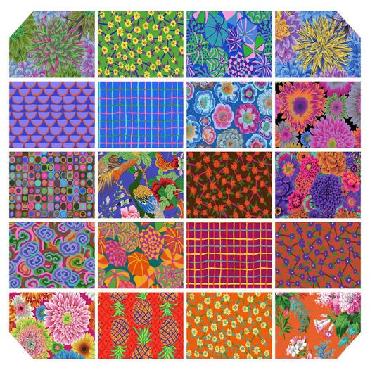 Aug 2026 -  Kaffe Fassestt Collective 10" Layer Cake- Jewel 42 pieces