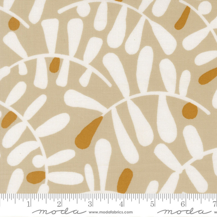  Mira by Zen Chic - Mira Calm TAN, by Moda - per 1/2 yard