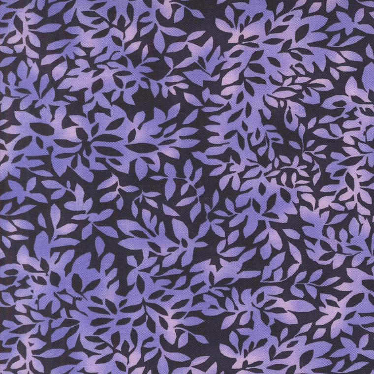 Superbloom by Robin Pickens - Leafy Indigo per 1/2 yard