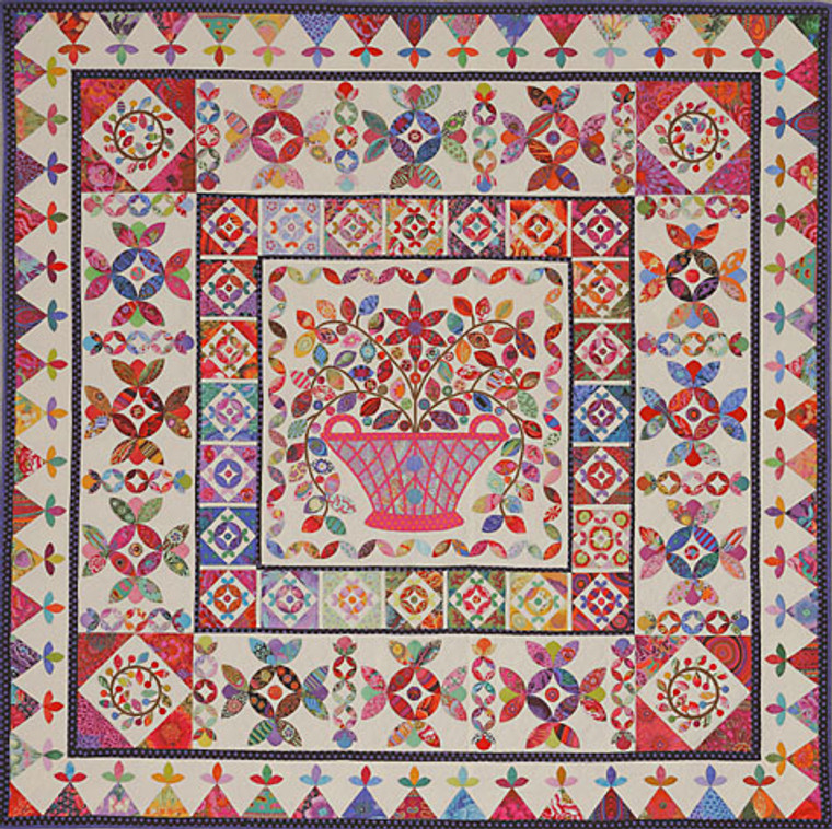 Flower Basket Medallion Quilt Pattern
Kim McLean