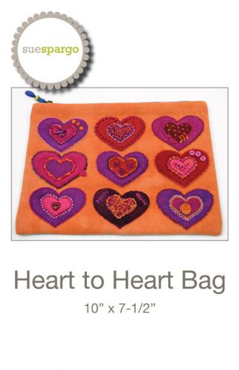 Heart to Heart Pattern by Sue Spargo