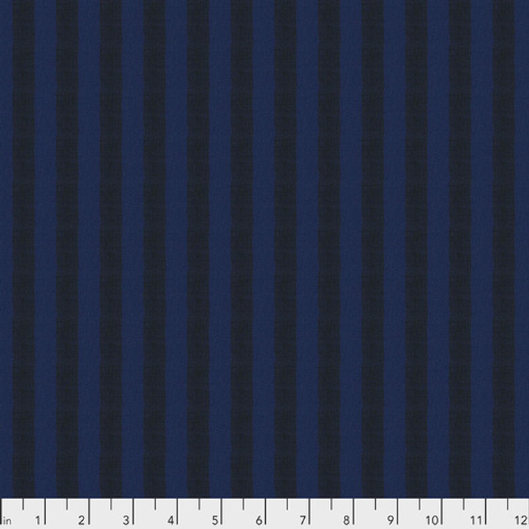 Narrow Stripe - Midnight, per 1/2 yard - Hyggeligt Fabrics