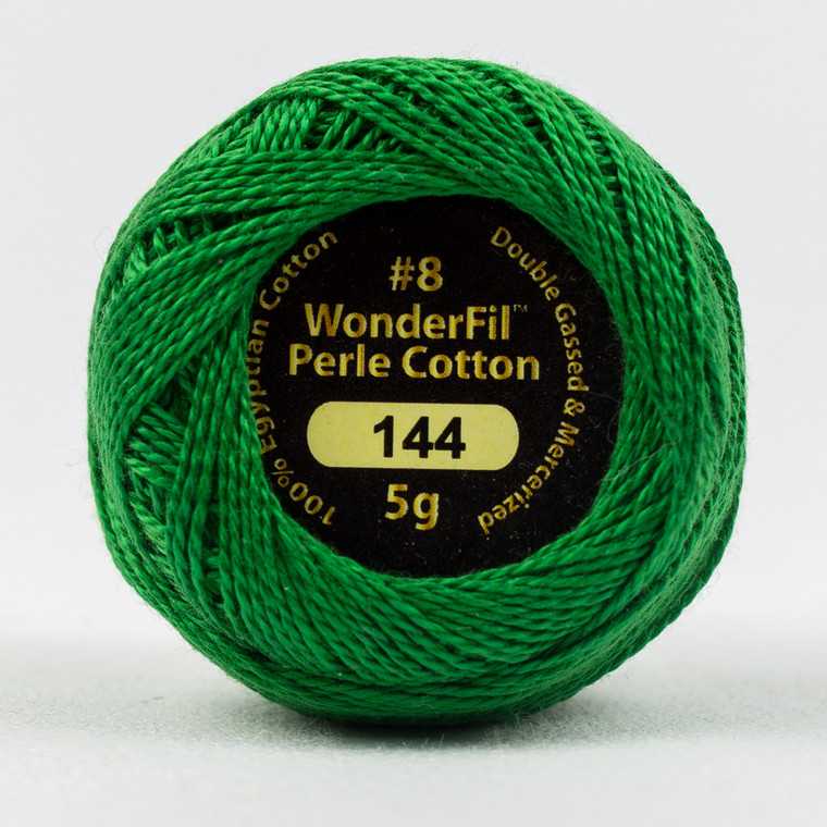 EMERALD-#8 Perle cotton, 2-ply 100% long staple Egyptian cotton (EL5G-144)