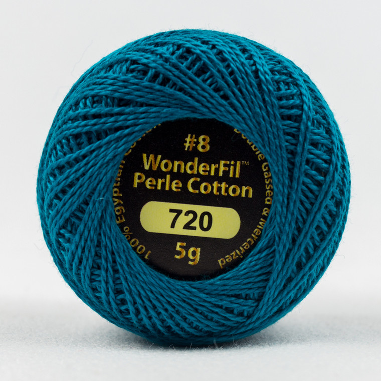 WONDERFIL ELEGANZA- 720 IMPERIAL BANNER-#8 Perle cotton, 2-ply 100% long staple Egyptian cotton