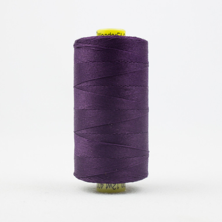 WONDERFIL SPAGETTI-EGGPLANT-12wt 3-ply Double-Gassed Egyptian cotton. (SP4-15)