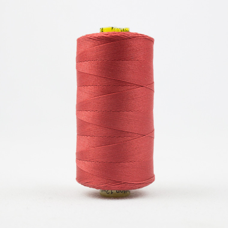  WONDERFIL SPAGETTI-SOFT RED-12wt 3-ply Double-Gassed Egyptian cotton. (SP4-24)