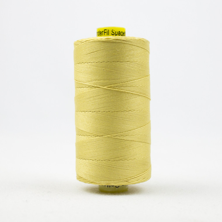 WONDERFIL SPAGETTI-SOFT YELLOW-12wt 3-ply Double-Gassed Egyptian cotton. (SP4-26)