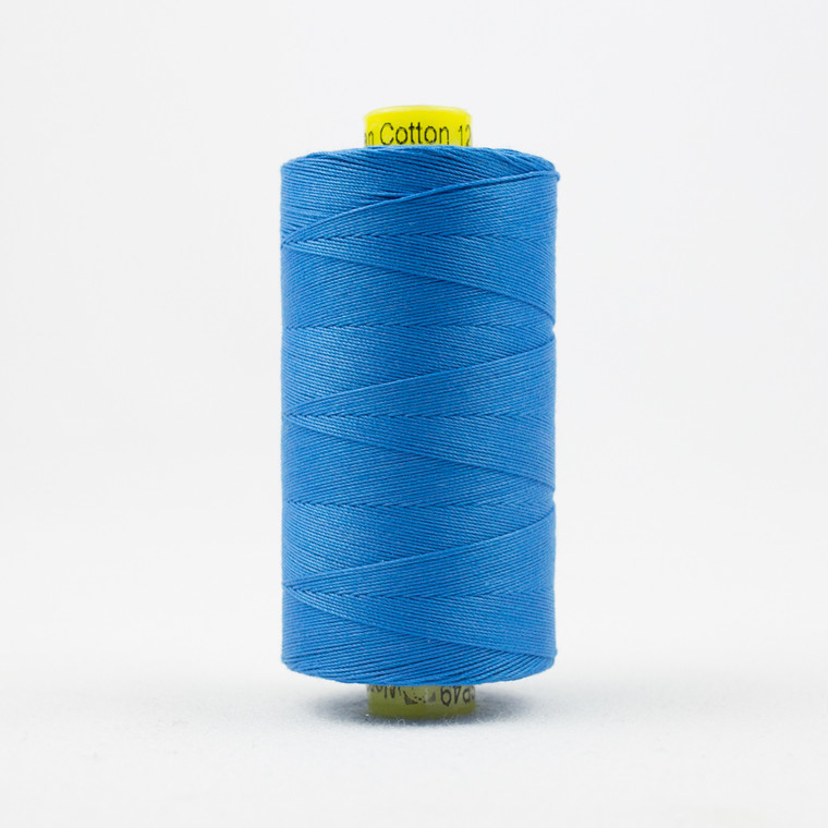 WONDERFIL SPAGETTI-MARINE BLUE-12wt 3-ply Double-Gassed Egyptian cotton. (SP4-49) 