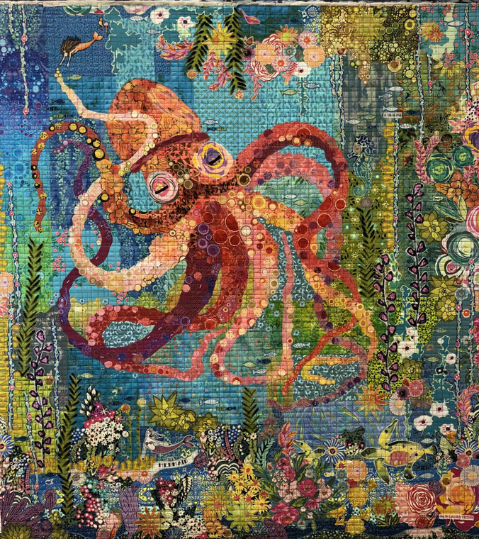 Octopus Garden Pattern, Fiberworks, Laura Heine