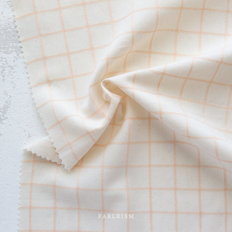 Trellis Woven in Peachy, TWW-03-Peachy, per 1/2 yard