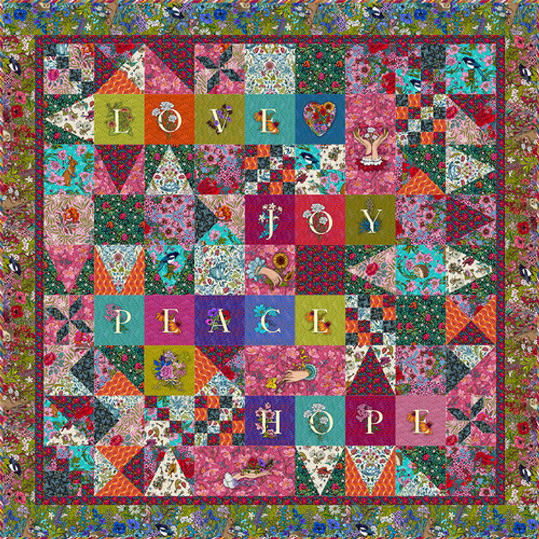 Messenger Quilt Kit || Language of Flowers Odile Bailloeul - PreOrder