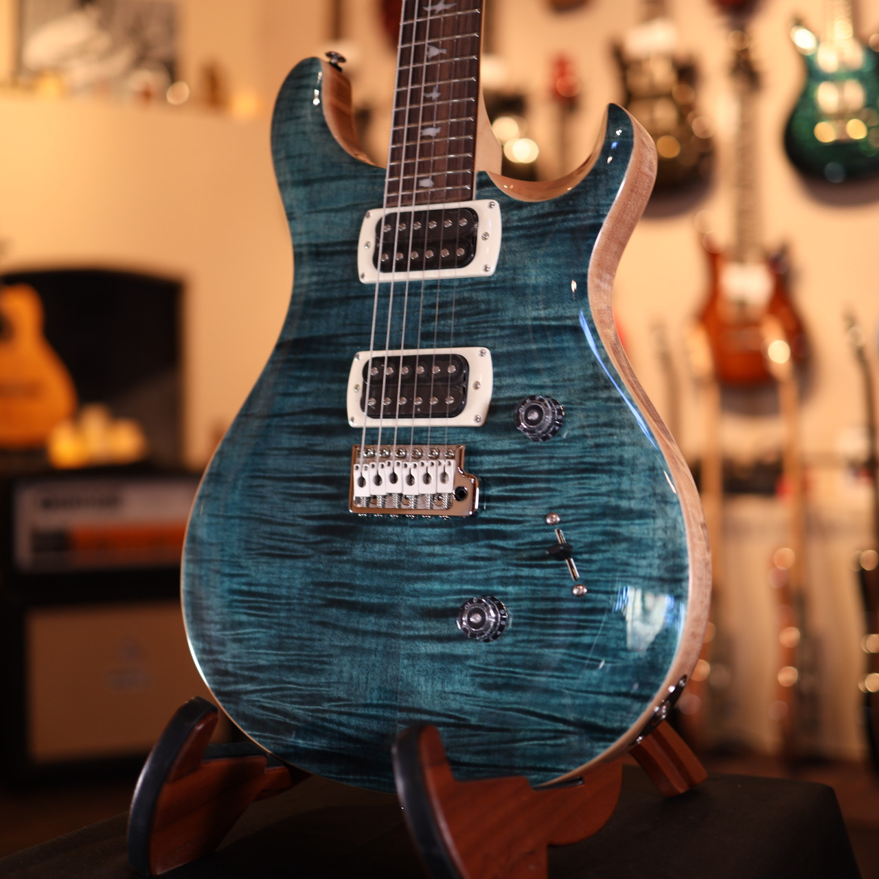 PRS SE Custom 24 - Slate Blue 085