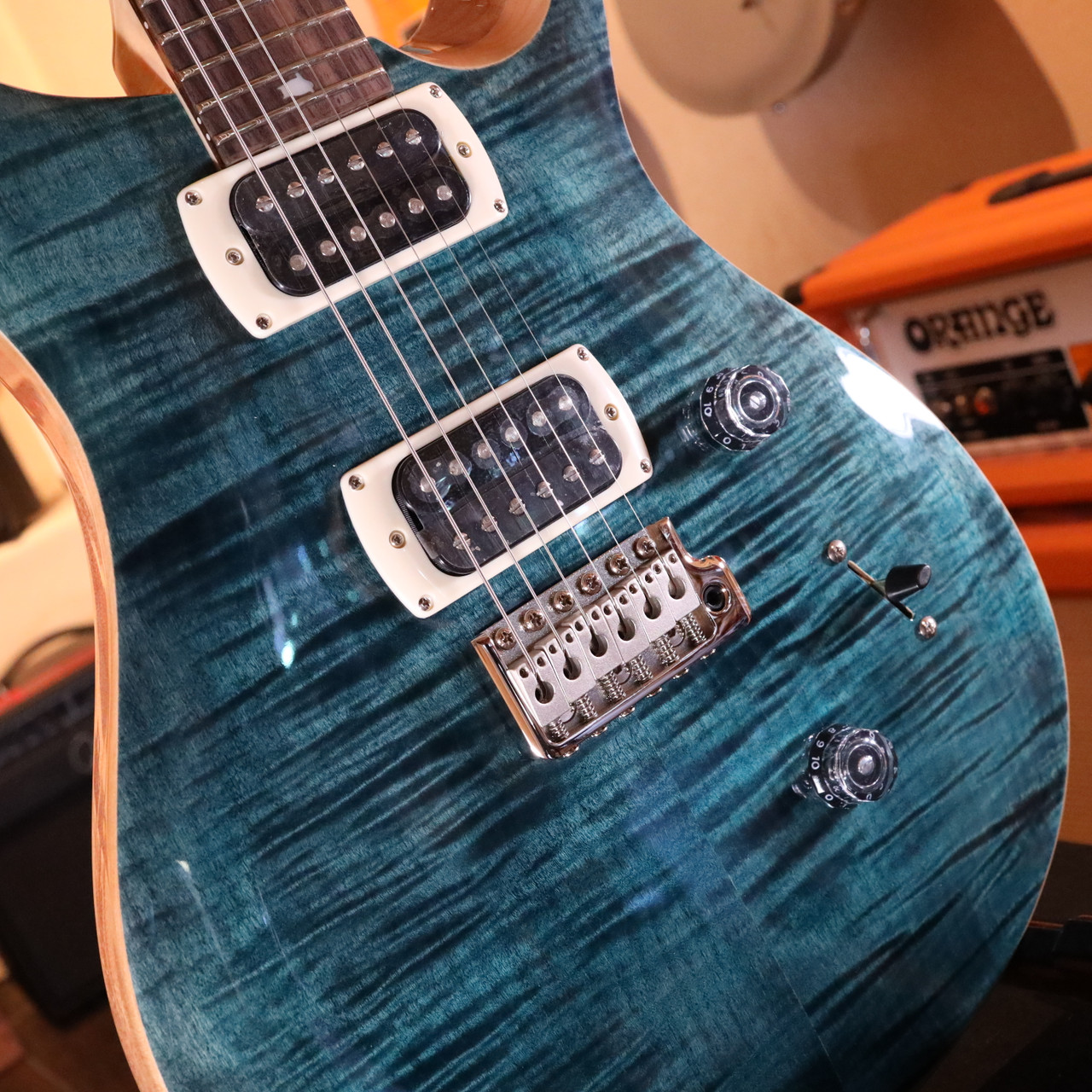 PRS SE Custom 24 - Slate Blue 085