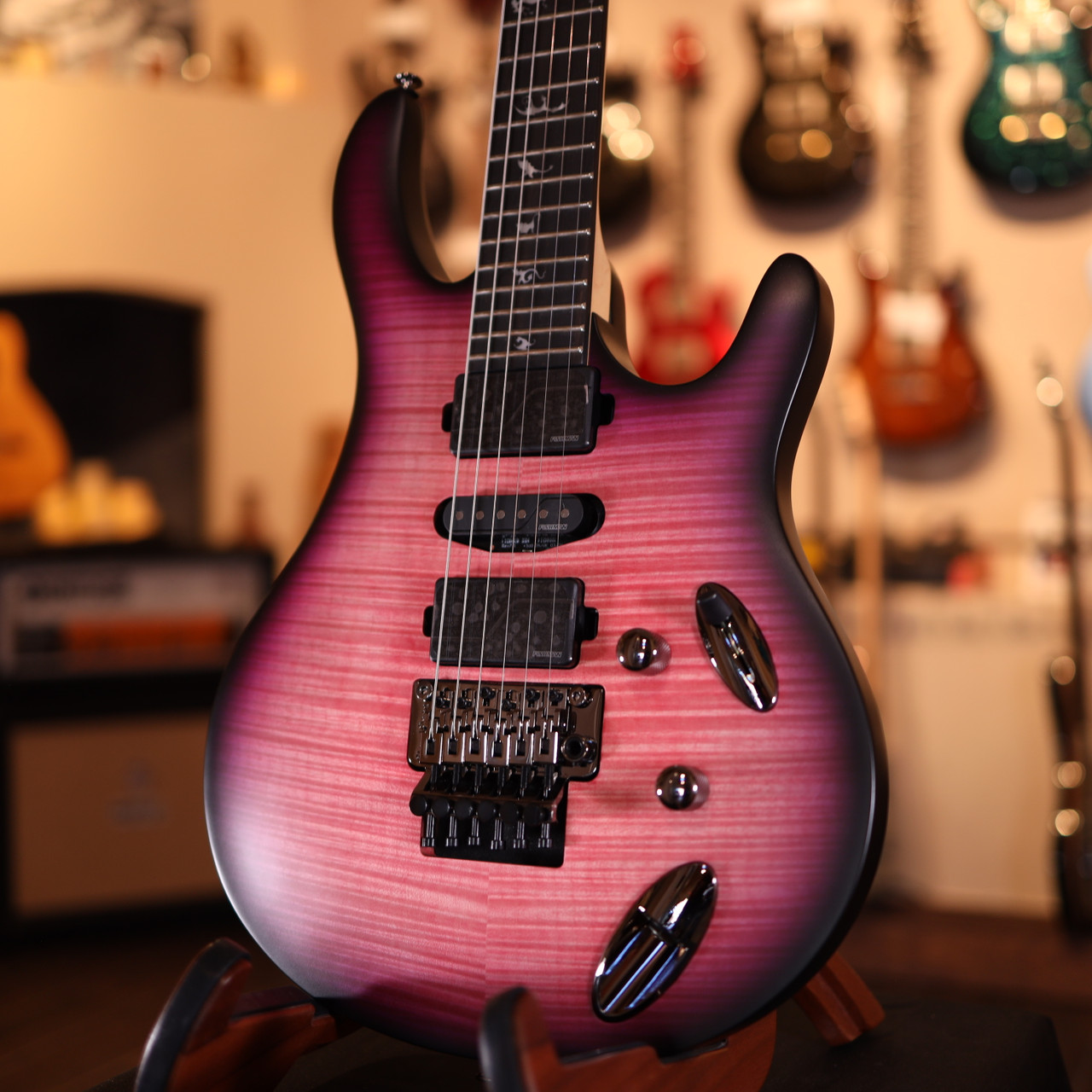 PRS SE Chleo Herman Li Signature Electric Guitar - Charcoal Purple