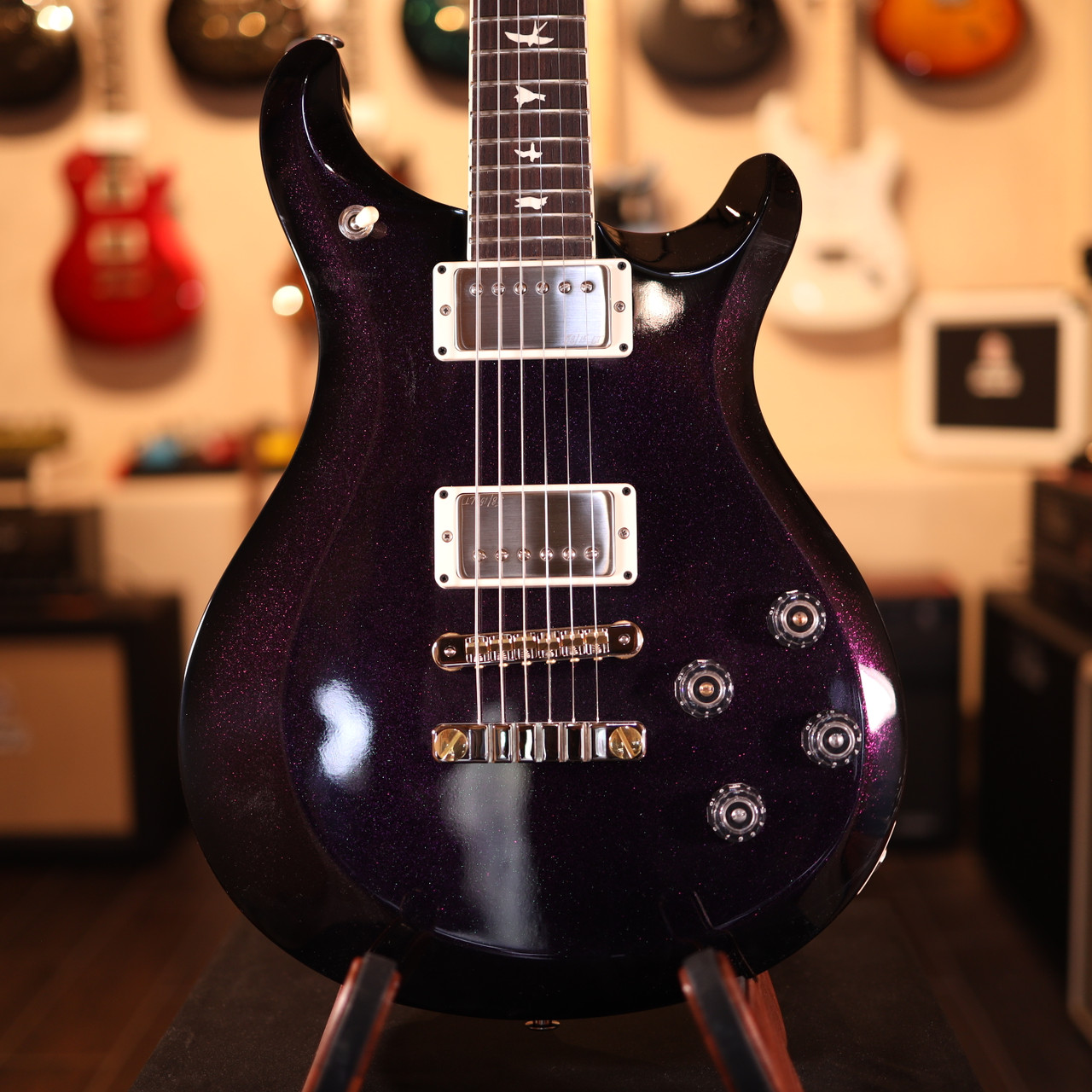 PRS S2 McCarty 594 Electric Guitar Honey Gold Burst -6540