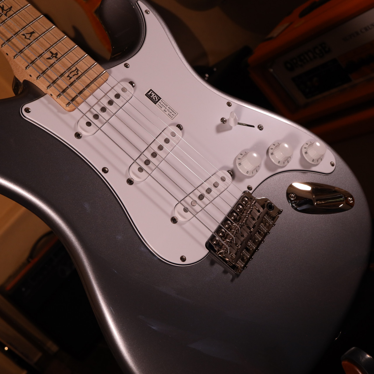 PRS Silver Sky Electric Guitar - Frost with Maple Fingerboard 5236