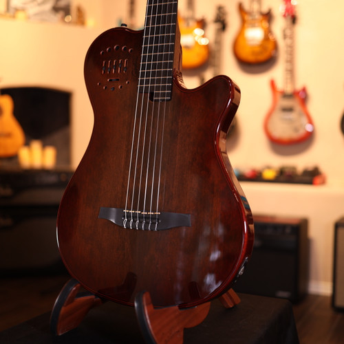 Multiac Mundial Grand Concert Mahogany Deluxe Extended Scale Kanyon Burst Limited 4899