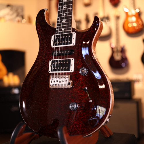 PRS 40th Anniversary CE 24 Special Electric Guitar - Sprayer's Choice Red Sparkle Flake 9866