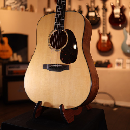 Martin D-18 Satin Standard Series Acoustic Guitar - Satin Natural with Aging Toner 5190