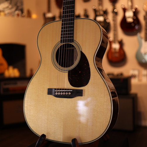 Martin OM-28 Standard Series Acoustic Guitar - Natural with Aging Toner 3007