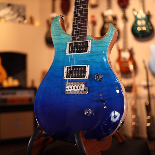 PRS SE Custom 24 Sapphire Fade 6429