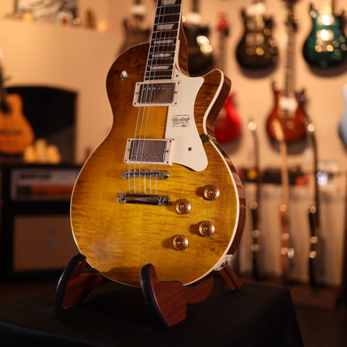 Heritage Standard II Collection H-150 Electric Guitar, Dirty Lemon Burst 0753