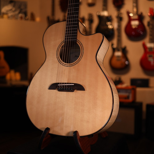 AEG80ce Armrest Artist Elite Series Acoustic-electric Guitar - Natural 0863