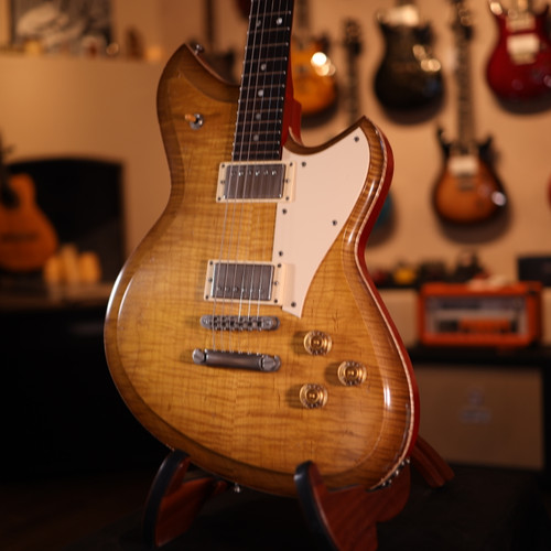 Novo Serus H2 LTD Chambered Dirty Lemon Burst With Faded Cherry Back and Sides 6972