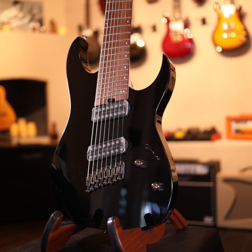 Ibanez RG Standard RGMS8 Multi-scale 8-string Electric Guitar - Black 2878