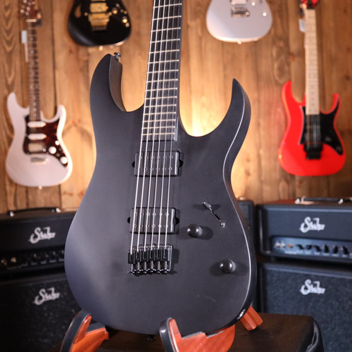 Ibanez RGRTBB21BKF Baritone Black Flat Electric 5045