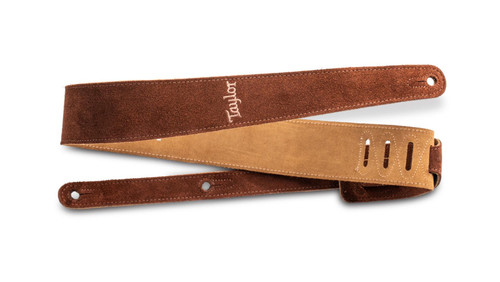 Taylor 2.5" Embroidered Suede Guitar Strap 4400-25 Taylor 2.5" Embroidered Suede Guitar Strap 4400-25
