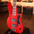 Reverend Thundergun Bass Guitar - Transparent Cherry 5856