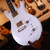PRS S2 Mira 594 Pearl White Satin Electric Guitar 4360